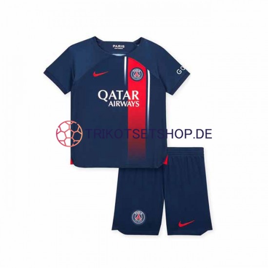 Paris Saint-Germain 2023-2024 Kinder Trikotset Heim Kurzarm