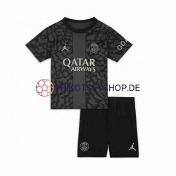 Paris Saint-Germain 2023-2024 Kinder Trikotset Ausweich Kurzarm