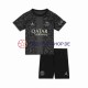 Paris Saint-Germain 2023-2024 Kinder Trikotset Ausweich Kurzarm
