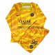 Paris Saint-Germain DONNARUMMA 99 2023-2024 Torwart Kinder Trikotset Auswärts Langarm