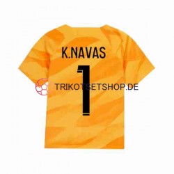 Paris Saint-Germain K.NAVAS 1 2023-2024 Torwart Herren Trikot Auswärts Kurzarm