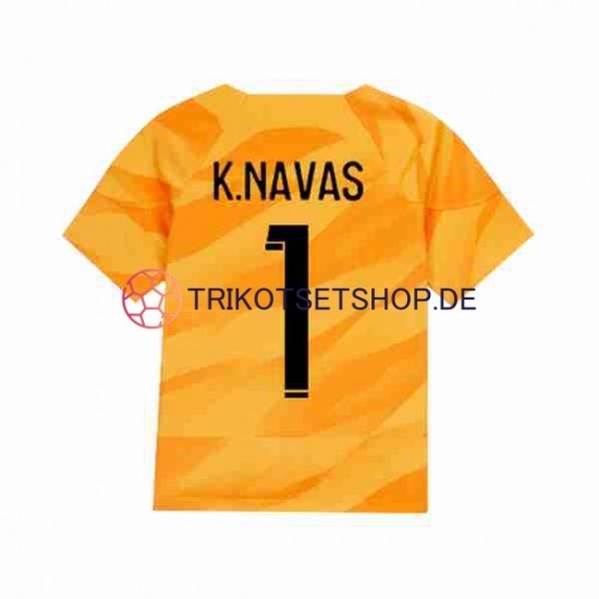 Paris Saint-Germain K.NAVAS 1 2023-2024 Torwart Herren Trikot Auswärts Kurzarm