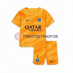 Paris Saint-Germain K.NAVAS 1 2023-2024 Torwart Kinder Trikotset Auswärts Kurzarm