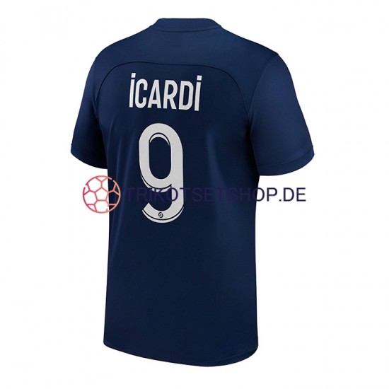 Paris Saint-Germain Icardi 9 2022-2023 Herren Trikot Heim Kurzarm