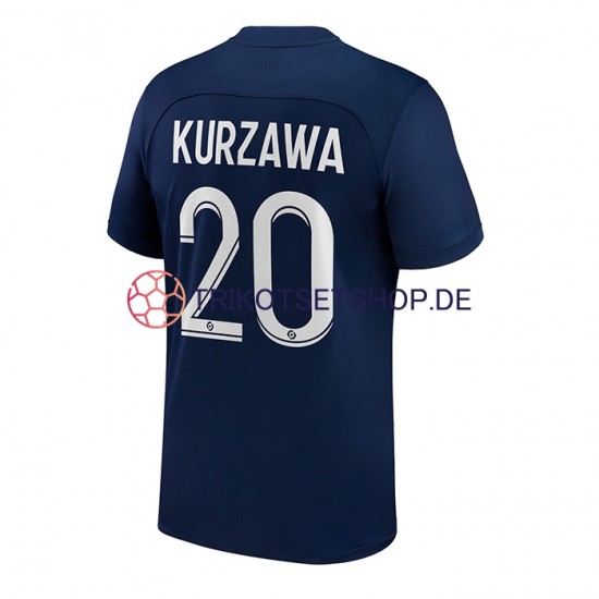 Paris Saint-Germain Kurzawa 20 2022-2023 Herren Trikot Heim Kurzarm