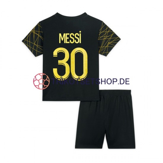Paris Saint-Germain Lionel Messi 30 2022-2023 Kinder Trikotset Viertes Kurzarm