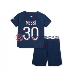 Paris Saint-Germain Lionel Messi 30 2023-2024 Kinder Trikotset Heim Kurzarm