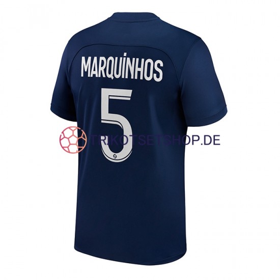 Paris Saint-Germain Marquinhos 5 2022-2023 Herren Trikot Heim Kurzarm