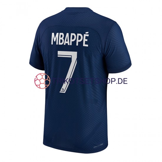 Paris Saint-Germain Mbappé 7 2022-2023 Herren Trikot Heim Kurzarm