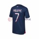 Paris Saint-Germain Mbappé 7 2023-2024 Herren Trikot Heim Kurzarm