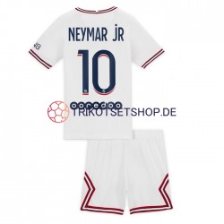 Paris Saint-Germain Neymar Jr 10 2021-2022 Kinder Trikotset Viertes Kurzarm
