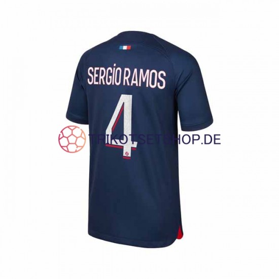 Paris Saint-Germain Sergio Ramos 4 2023-2024 Herren Trikot Heim Kurzarm