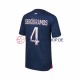 Paris Saint-Germain Sergio Ramos 4 2023-2024 Herren Trikot Heim Kurzarm