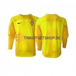Portugal World Cup 2022 Torwart Herren Trikot Heim Langarm