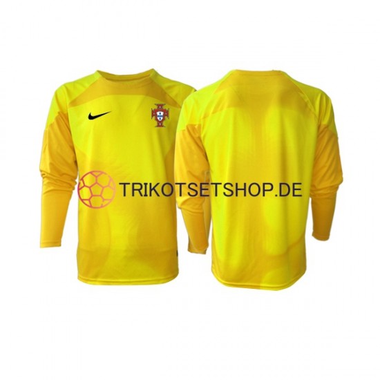 Portugal World Cup 2022 Torwart Herren Trikot Heim Langarm
