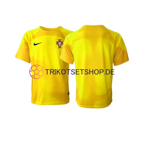 Portugal World Cup 2022 Torwart Herren Trikot Heim Kurzarm