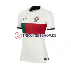 Portugal Ladies World Cup 2022 Auswärts Kurzarm