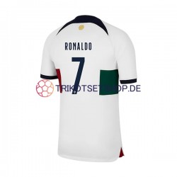 Portugal Ronaldo 7 World Cup 2022 Herren Trikot Auswärts Kurzarm