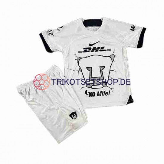 UNAM Pumas 2023-2024 Kinder Trikotset Heim Kurzarm