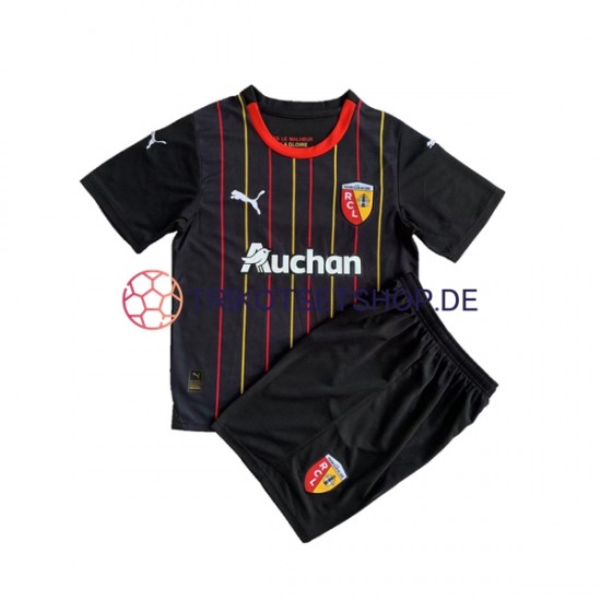 RC Lens 2023-2024 Kinder Trikotset Auswärts Kurzarm