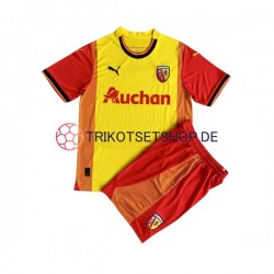 RC Lens 2023-2024 Kinder Trikotset Heim Kurzarm
