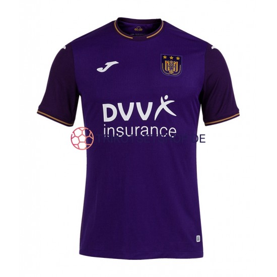 RSC Anderlecht 2021-2022 Herren Trikot Heim Kurzarm
