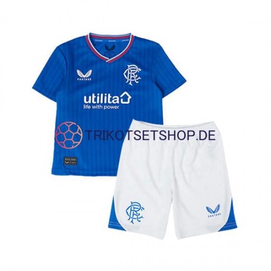 Rangers 2023-2024 Kinder Trikotset Heim Kurzarm