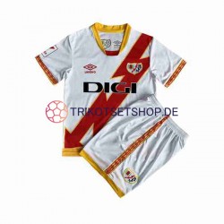 Rayo Vallecano 2023-2024 Kinder Trikotset Heim Kurzarm
