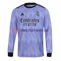 Real Madrid 2022-2023 Herren Trikot Auswärts Langarm
