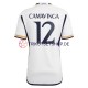 Real Madrid Camavinga 12 2023-2024 Herren Trikot Heim Kurzarm