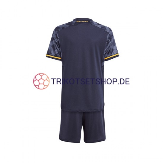 Real Madrid 2023-2024 Kinder Trikotset Auswärts Kurzarm