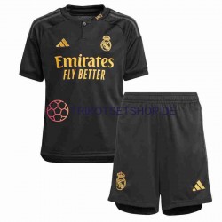 Real Madrid 2023-2024 Kinder Trikotset Ausweich Kurzarm
