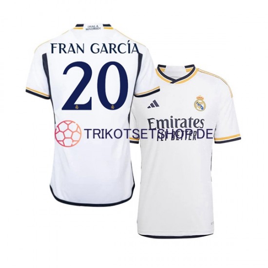 Real Madrid Fran Garcia 20 2023-2024 Herren Trikot Heim Kurzarm