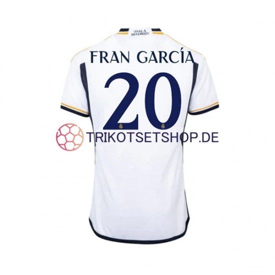 Real Madrid Fran Garcia 20 2023-2024 Herren Trikot Heim Kurzarm