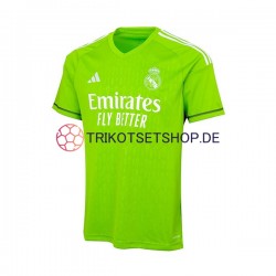 Real Madrid 2023-2024 Torwart Herren Trikot Heim Kurzarm