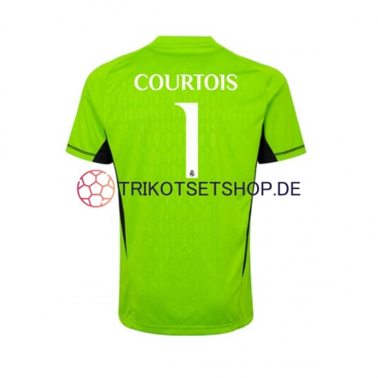 Real Madrid Thibaut Courtois 1 2023-2024 Torwart Herren Trikot Heim Kurzarm