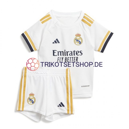 Real Madrid 2023-2024 Kinder Trikotset Heim Kurzarm
