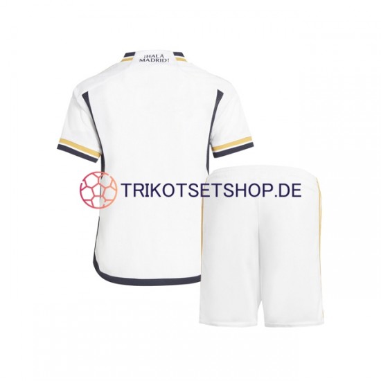 Real Madrid 2023-2024 Kinder Trikotset Heim Kurzarm