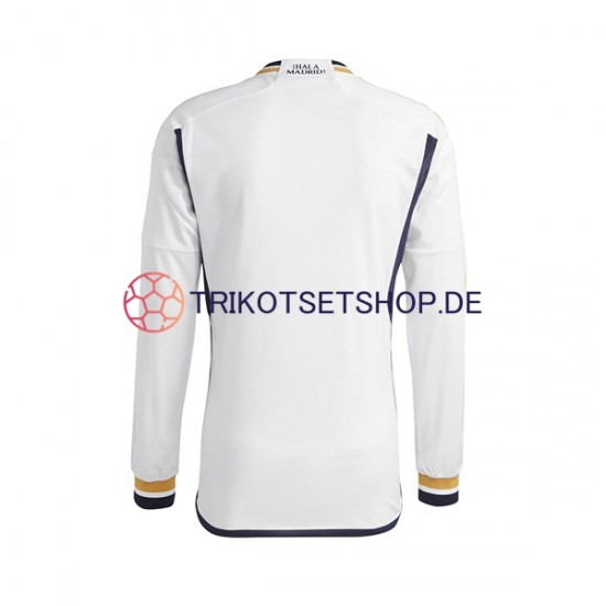 Real Madrid 2023-2024 Herren Trikot Heim Langarm