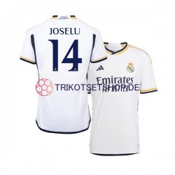 Real Madrid JOSELU 14 2023-2024 Herren Trikot Heim Kurzarm