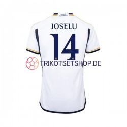 Real Madrid JOSELU 14 2023-2024 Herren Trikot Heim Kurzarm
