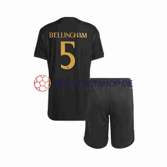 Real Madrid Jude Bellingham 5 2023-2024 Kinder Trikotset Ausweich Kurzarm