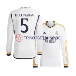 Real Madrid Jude Bellingham 5 2023-2024 Herren Trikot Heim Langarm