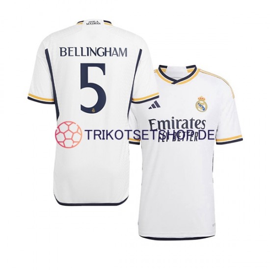 Real Madrid Jude Bellingham 5 2023-2024 Herren Trikot Heim Kurzarm