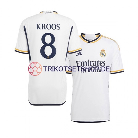 Real Madrid Kroos 8 2023-2024 Herren Trikot Heim Kurzarm