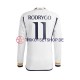 Real Madrid Rodrygo Goes 11 2023-2024 Herren Trikot Heim Langarm