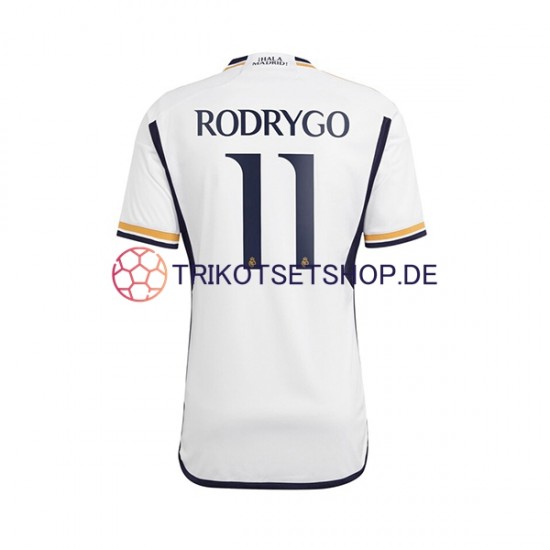 Real Madrid Rodrygo Goes 11 2023-2024 Herren Trikot Heim Kurzarm