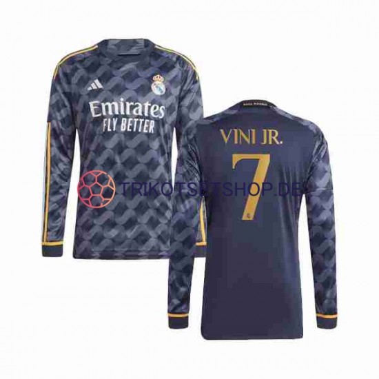 Real Madrid Vini Jr 7 2023-2024 Herren Trikot Auswärts Langarm