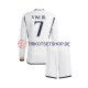 Real Madrid Vinicius Junior 7 2023-2024 Kinder Trikotset Heim Langarm