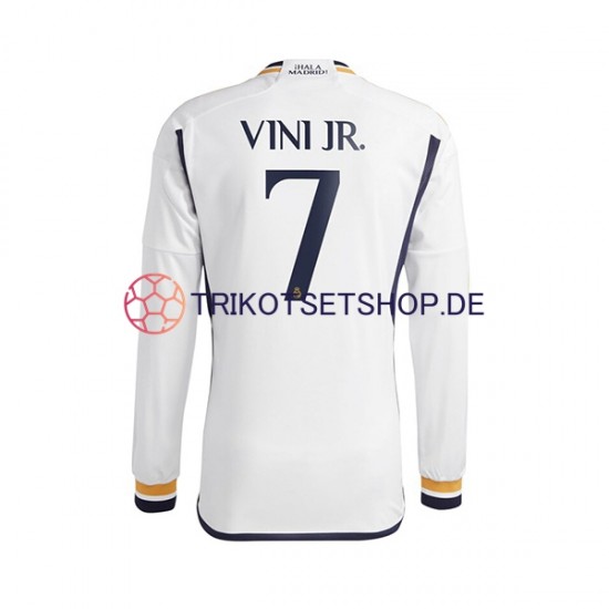 Real Madrid Vinicius Junior 7 2023-2024 Herren Trikot Heim Langarm